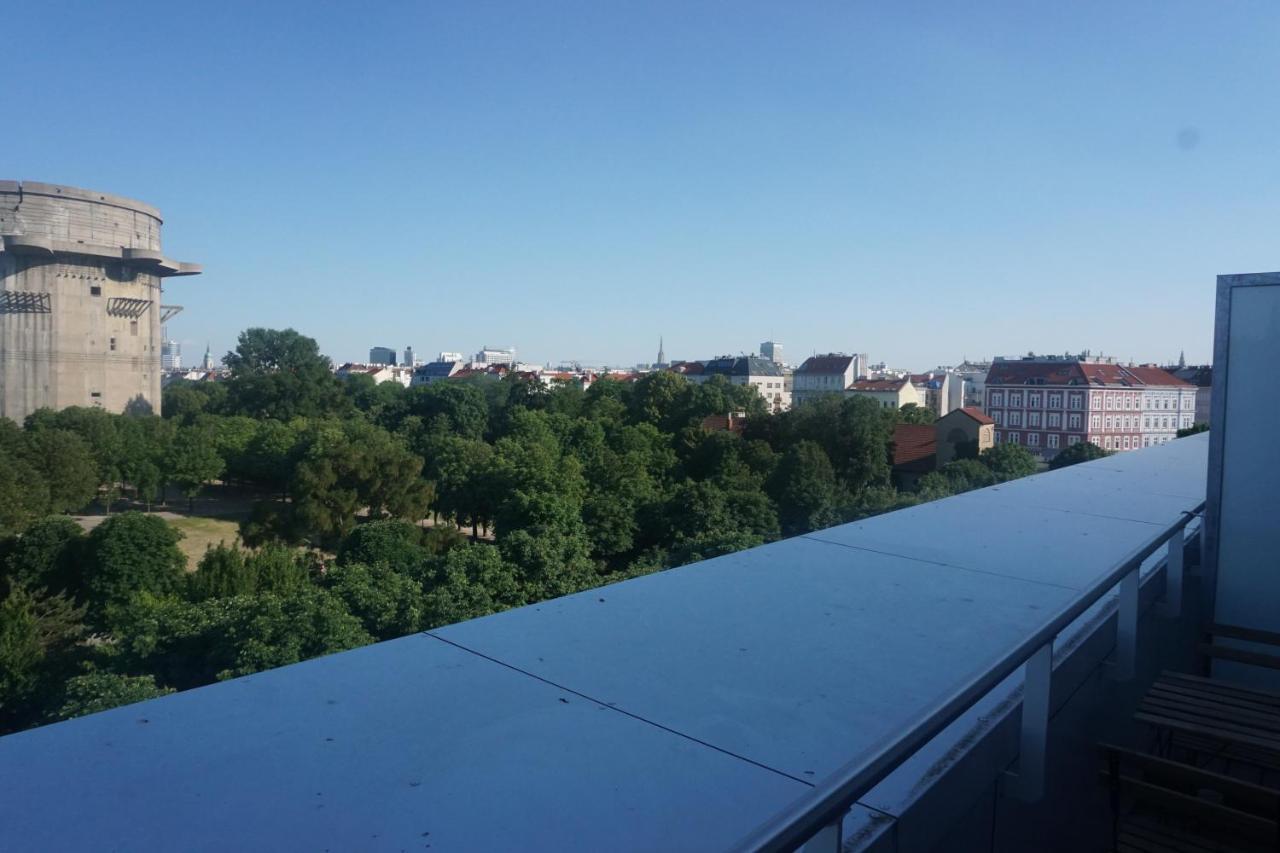 Augartenblick Penthaus 17 - Blick Zum Riesenrad Wien Ngoại thất bức ảnh